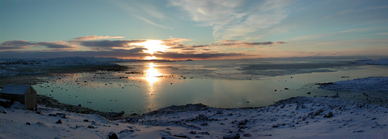 Morning at Iqaluit, Nunavut